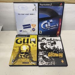 Lot Of 4 PS2 PlayStation 2 Games