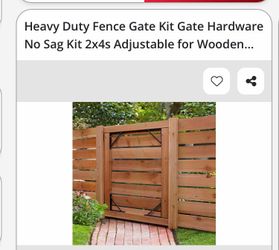 Heavy duty metal fence gate hardware