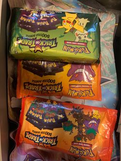 Pokemon  Trick or Trade Booster Bundle Pack  Halloween