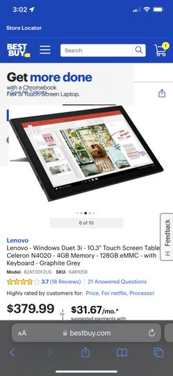 Lenovo Duet 3i - Brand new