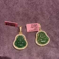 Iced Out Buddha Pendant 