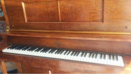 Schaff Brothers Player Piano Walnut Veneer