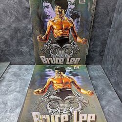 Bruce Lee Poster 3d Reflection 