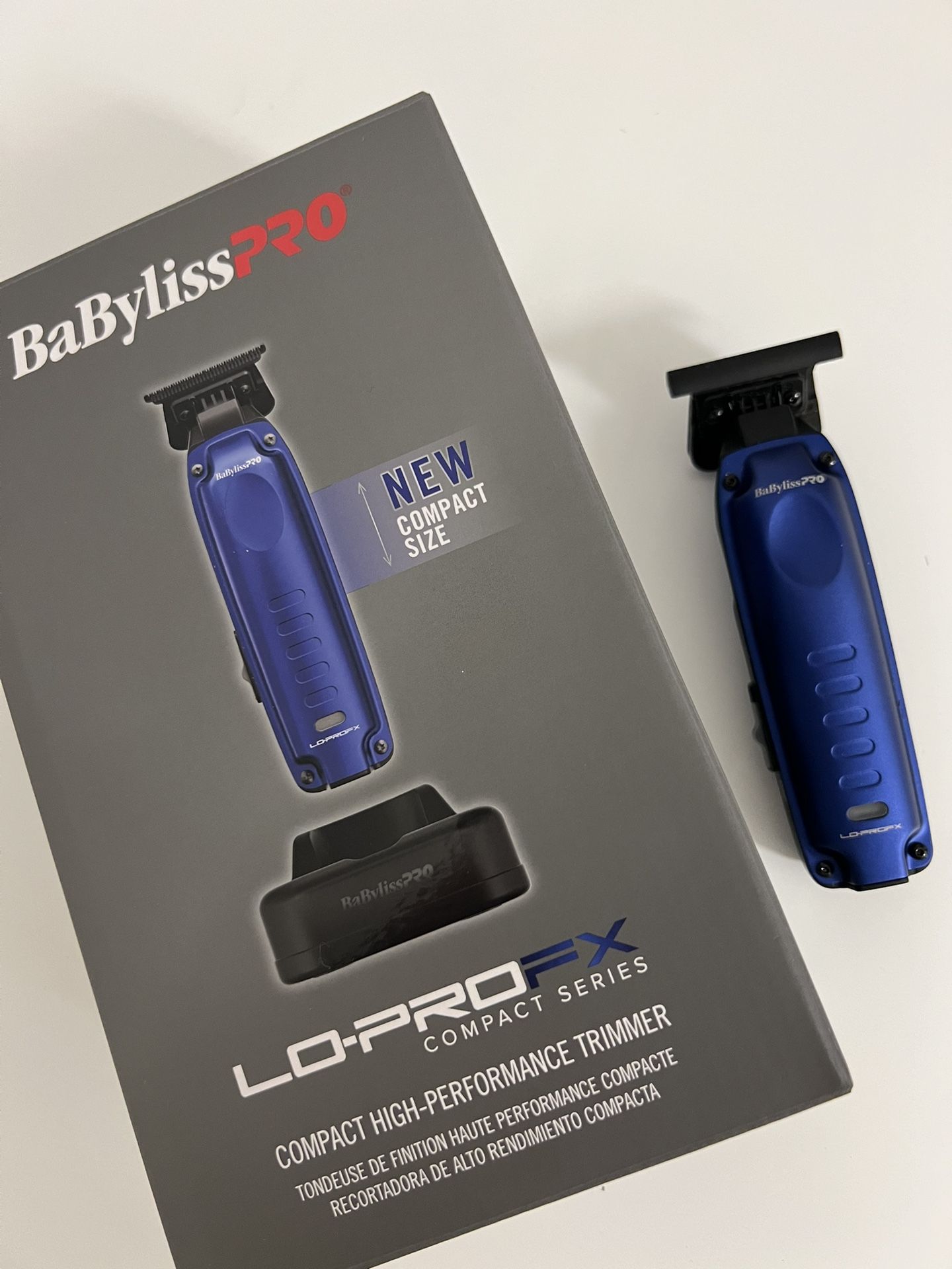NEW BaBylissPRO Blue Compact LO-PRO Trimmer