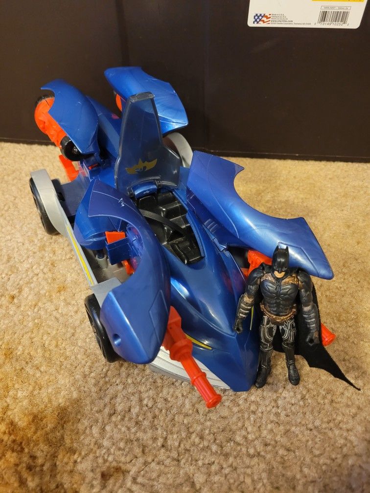 Batman And His Bat Car