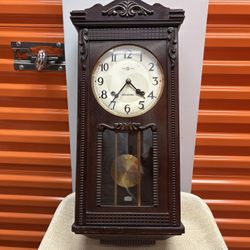 Antique Original Seikosha Pendulum Wall Clock