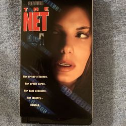 V-1   The Net   Sandra Bullock Movie On VHS Cassette  $2