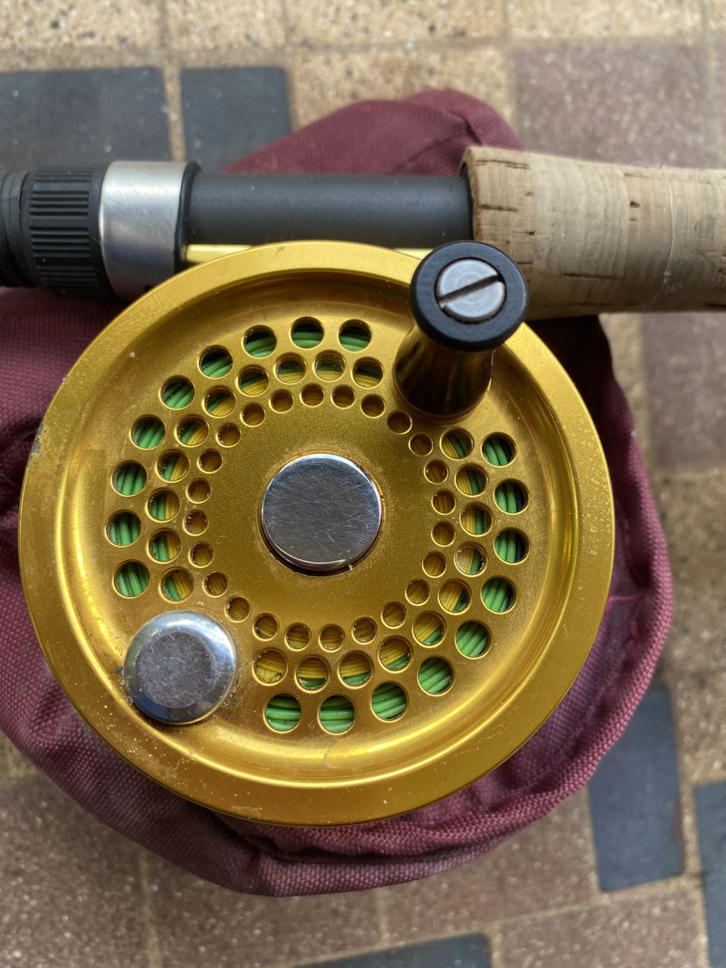 Penn International Fly Reel Model 1.5 On Custom 7wt Rod