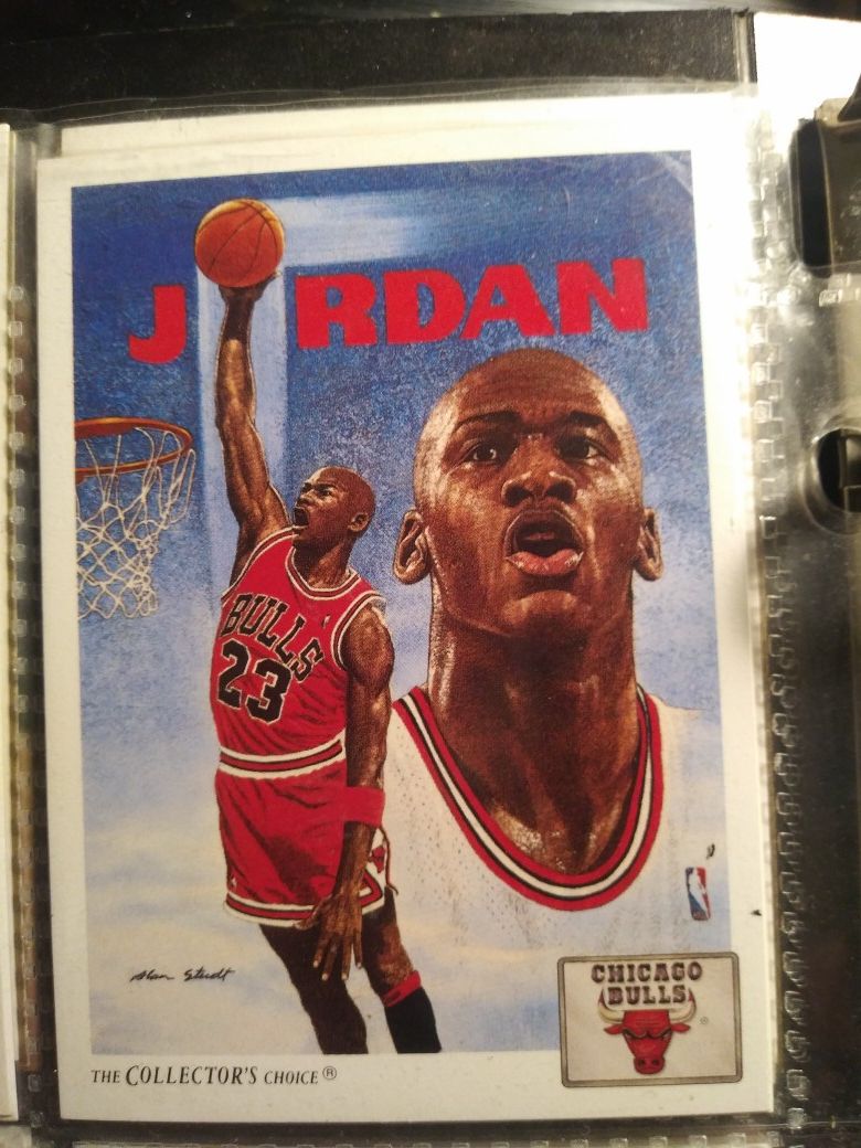 Rare Michael Jordan upper deck card