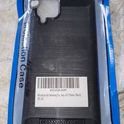 Muokctm for Samsung Galaxy A12 Case, Galaxy M12 Case, Slim Soft TPU Protective Rubber Bumper Case Cover for Galaxy A12 Phone (Black)