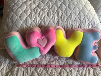 SOLDOUT Love Letter Plush Pillow Set