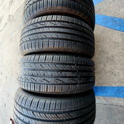 4 USED TIRES HANKOOK 245/55/19