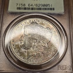 Toned Morgan Dollar PCGS
