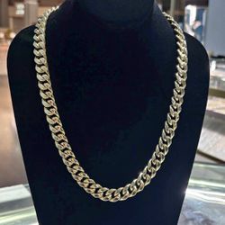 10k Gold Cuban Link Chain
