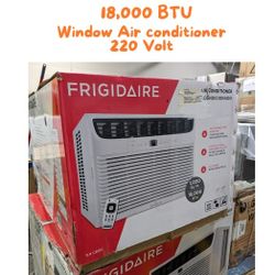 NEW 18,000 BTU Window Air Conditioner - 220V - Open Box Deal!
