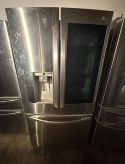 LG French Door Fridge w/ InstaView + Ice/Water – Stainless