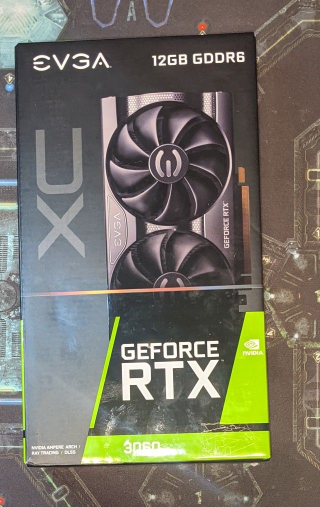 NVIDIA EVGA GeForce RTX 3060 12GB XC Graphics Card (12G P5 3657 KR/KB)