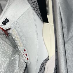 Air Jordan retro 3 white cement DS
