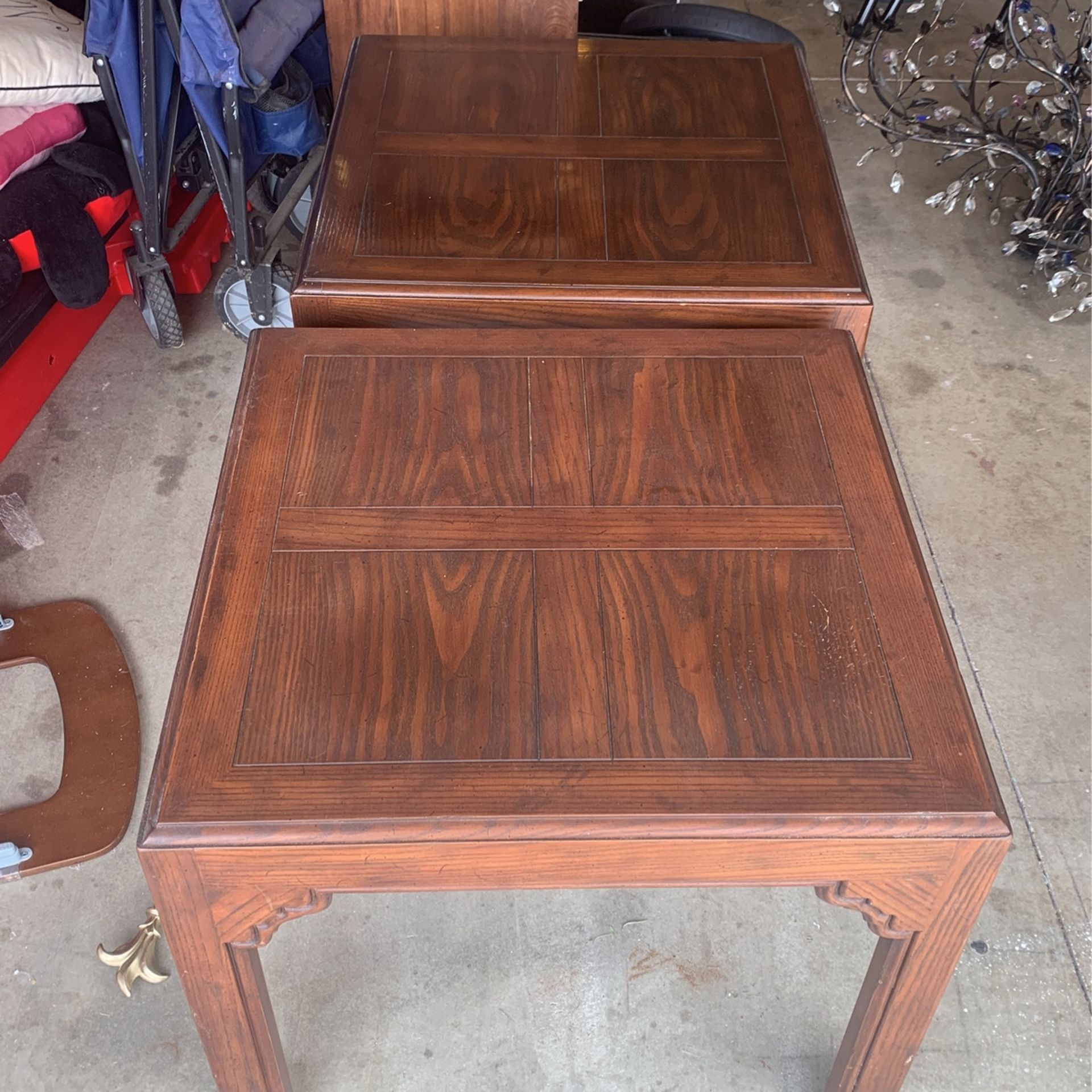 Solid Wood End Tables