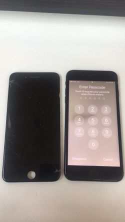 Iphone cracked screen