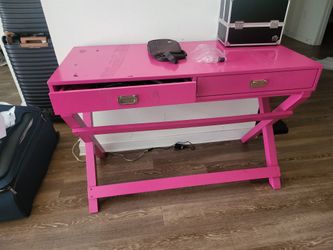 Pink Desk 