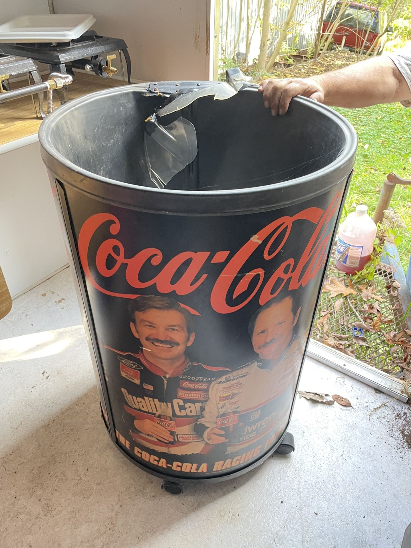 Coca Cola Cooler Lid Broken