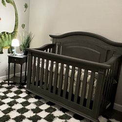 Crib And End Table