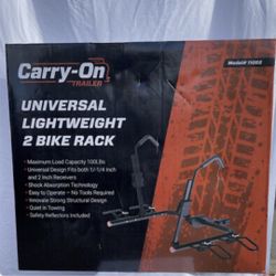 Bike Rack for 2 Carry-On
