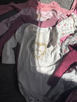 Bundle Of Baby Clothes 3-6 And 6m 