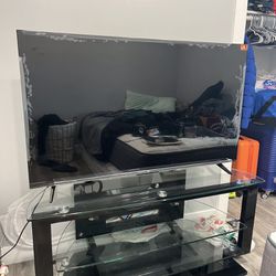 55 Inch TCL Tv and TV Stand 