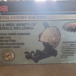 14" metal cut off machine Ryobi