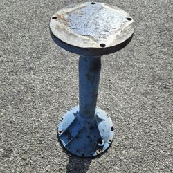 Heavy Duty Cast Iron Base Pedestal Metal For Vise Grinder Antique Classic Vintage Tool Tools