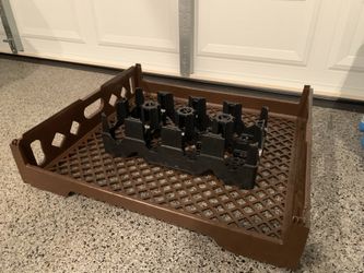 Commercial Bread Tray/Rack & 2L Soda Crate