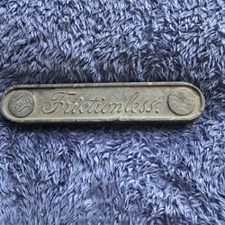 Frictionless Lead Bar From 1891