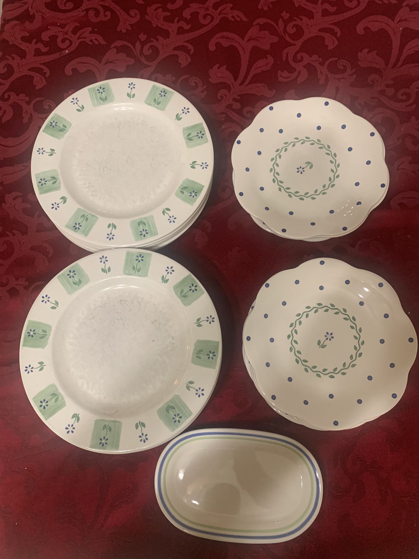Dinner Plate Plate - 32 Pieces 