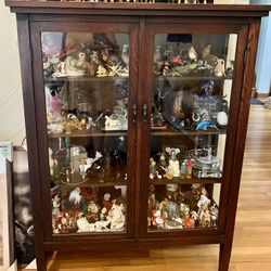 Antique Curio Cabinet 