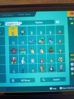 Selling digital pokemon from scarlet/violet