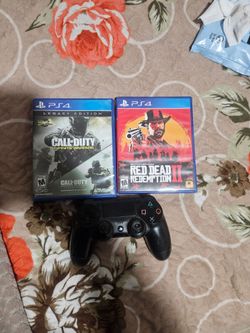 PS4 games and Control