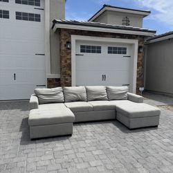 Grey 3 Piece Sectional 