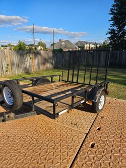 Heavy duty  6x8 utility trailer  OBO