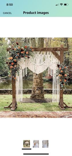 Large Macrame Wall Backdrop 