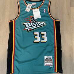 Detroit Pistons Grant Hill 1998-99 Mitchell & Ness Jersey - Men’s Large