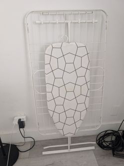 Drying rack and iron desk