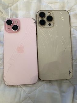 iPhone 13 Pro Max and 15 for parts unlocked read description  for $30