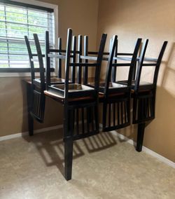 Expandable Wood Dining Room Table