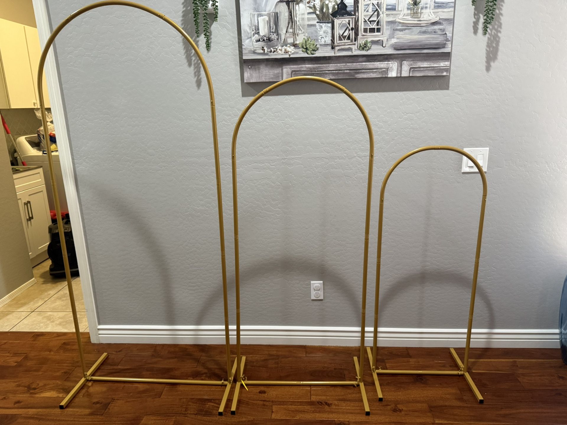 3 Arch Party Backdrop 4,5,6 Ft