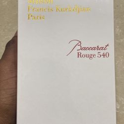 Baccarat Rouge 540 White 