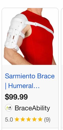 Sarmiento arm brace