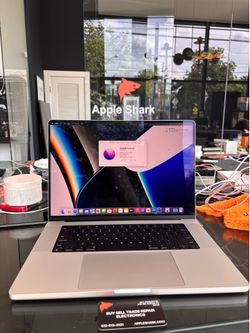 MacBook Pro 16” M1 Pro Chip 16GB RAM 512SSD 90 Day Warranty! We offer financing