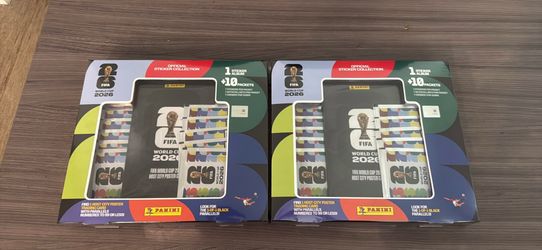 FIFA World Cup 2026 Sticker Collection Box with Album and 10 Packets